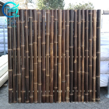 bamboo screen fencing 2m x 4m in planters dubai